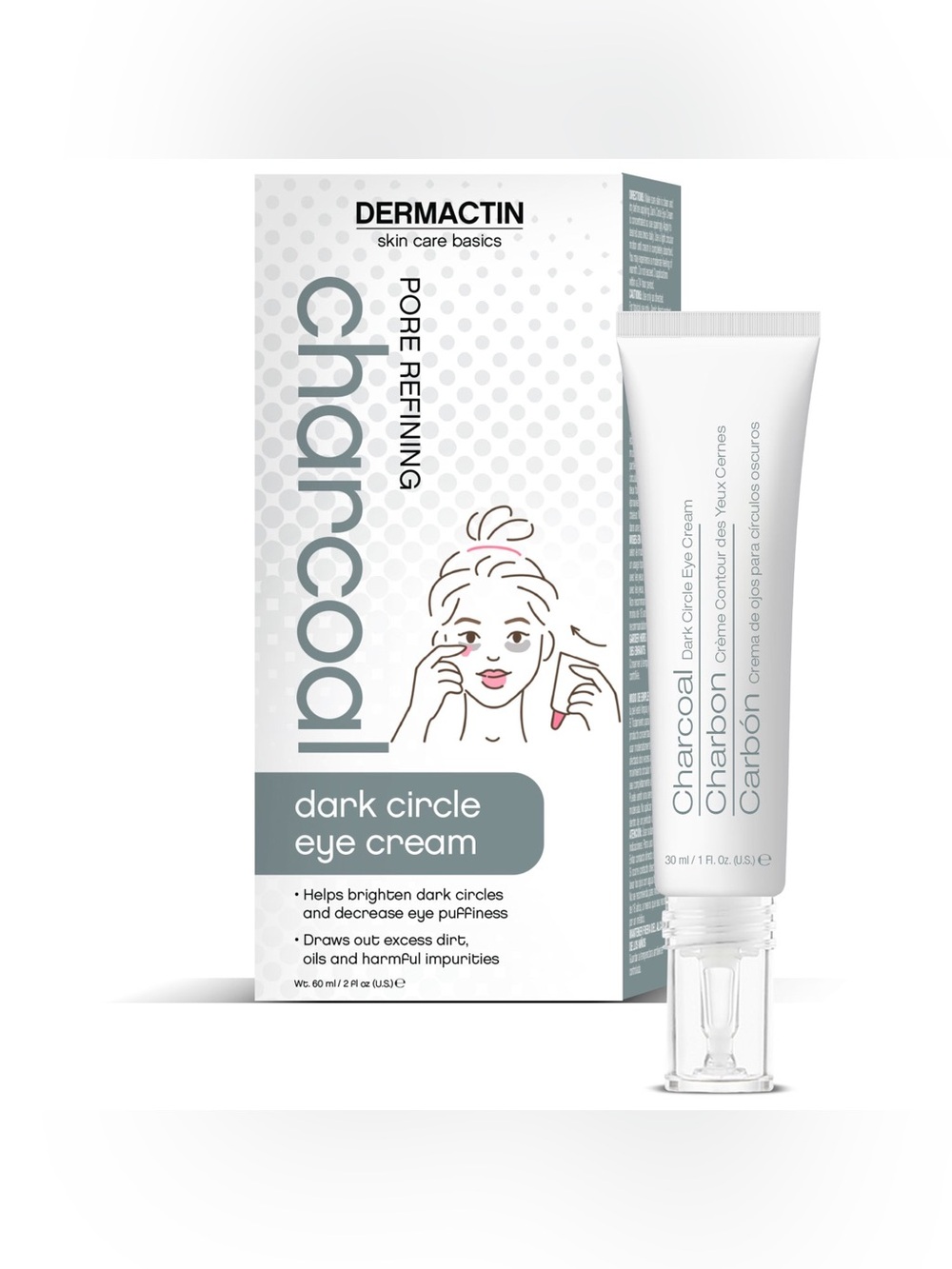 Dermactin Charcoal Dark Circle Eye Cream